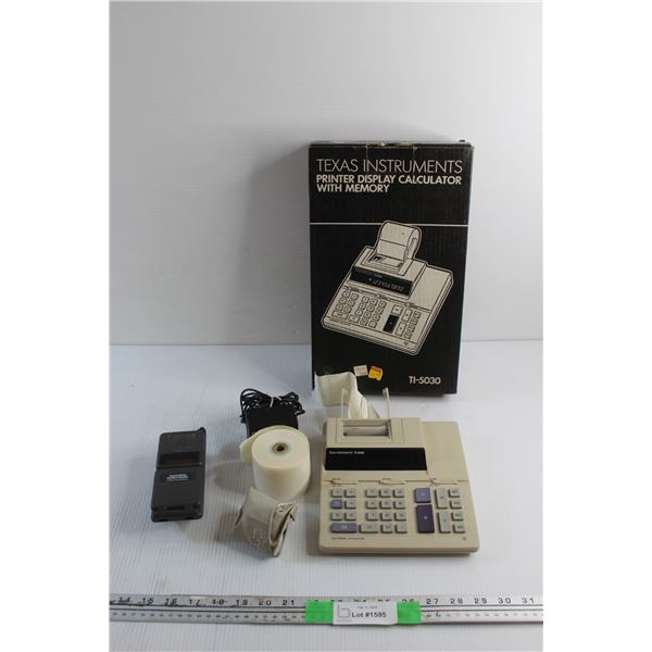 Motorola California Mobile Phone and Printer Display Calculator with Memory - As Is