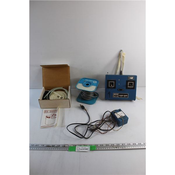 Six Shooter Fuel Pump, Royal Super Sport Controller, Cord Reel and Misc.