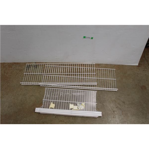 Wired Shelf with Brackets