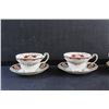 Image 4 : (5) Bone China Tea Cups and Coasters