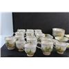 Image 5 : 30+ pc Royal Albert Bone China Coffee Cups, Creamers, Snack Bowls and Tray Set