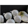 Image 6 : 30+ pc Royal Albert Bone China Coffee Cups, Creamers, Snack Bowls and Tray Set