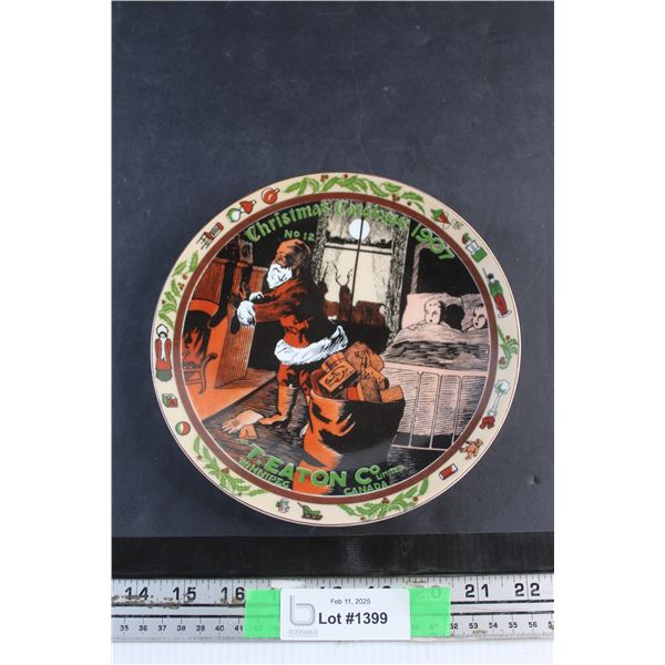 Christmas 1984 Midnight Discovery Eaton's Limited Edition Collector's Plate