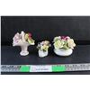 Image 1 : Handmade Aristocrat Bone China Flower Decorations
