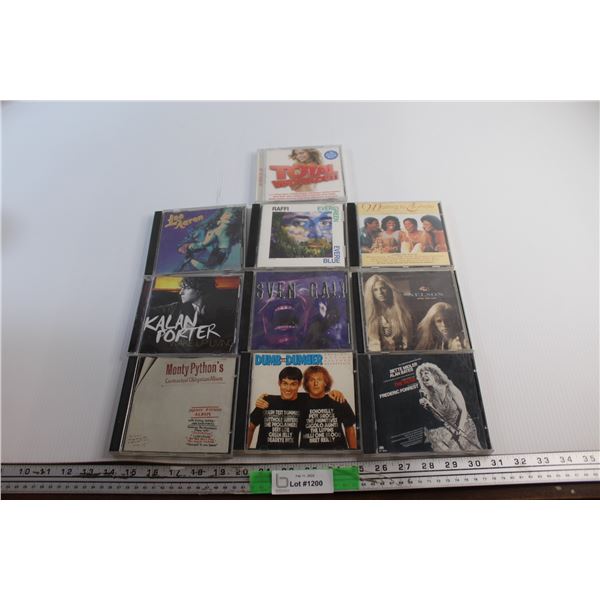 (10) Audio CDs - Total Workout, Lee Aaron and Dumb & Dumber