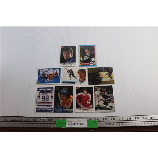 (9) O Pee Chee, Victory, Score & NHL Pro Set Wayne Gretzkly Trading Hockey Cards - Authenticity Not 