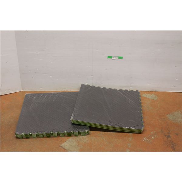 (8) 25'' x 25'' Jigsaw Exercise Mats - Sealed