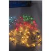 Image 5 : (2) Christmas Silhouette LED Light Up Decor - Tested