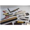 Image 7 : Drywall Tools, Paint Brushes, Pliers, Screwdrivers, Carpenter's Square and Misc