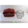 Image 1 : Kitchen Aid Enamel Roaster with Rack