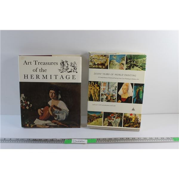 Art Treasures of the Hermitage and 20000 Years of World Painting Books