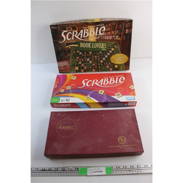 (3) Scrabble Trivia Games