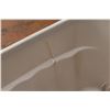 Image 4 : *Plastic Tub 41'' x 16'' x 21'' - Missing Lid, Damaged - CANNOT SHIP