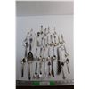 Image 1 : Souvenir Spoons. Dining Knives, Forks, Spoons and Misc