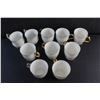 Image 2 : (10) Royal Albert Bone China Coffee Cups