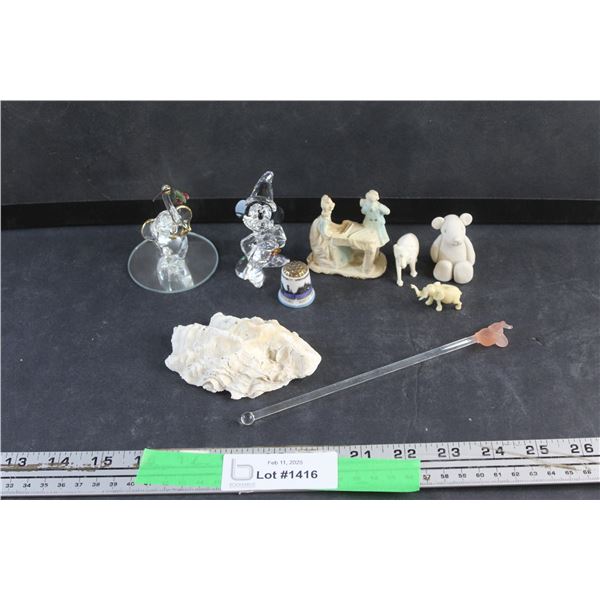 Sea Shell, Glass & Porcelain Ornaments