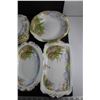 Image 6 : 40+ piece Royal Albert Crown China Dish Set - Dining Plates, Bowl, Coasters and Trays