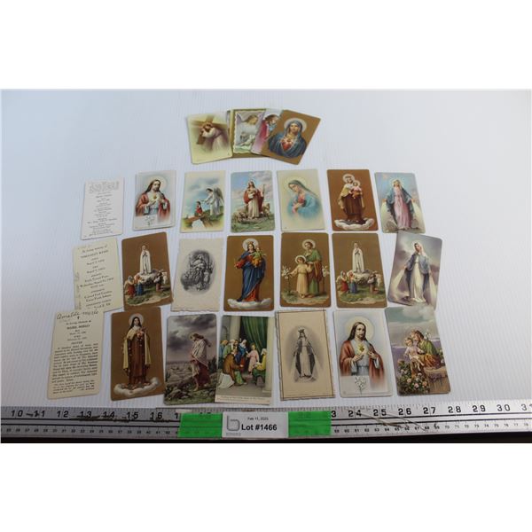 Antique Vintage Funeral Cards