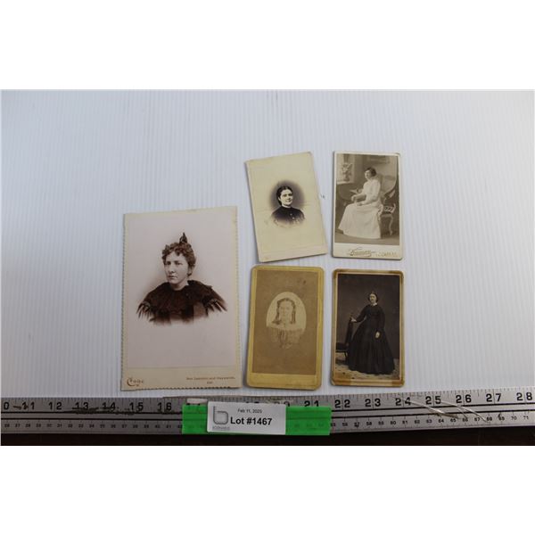 (5) Antique Photographs