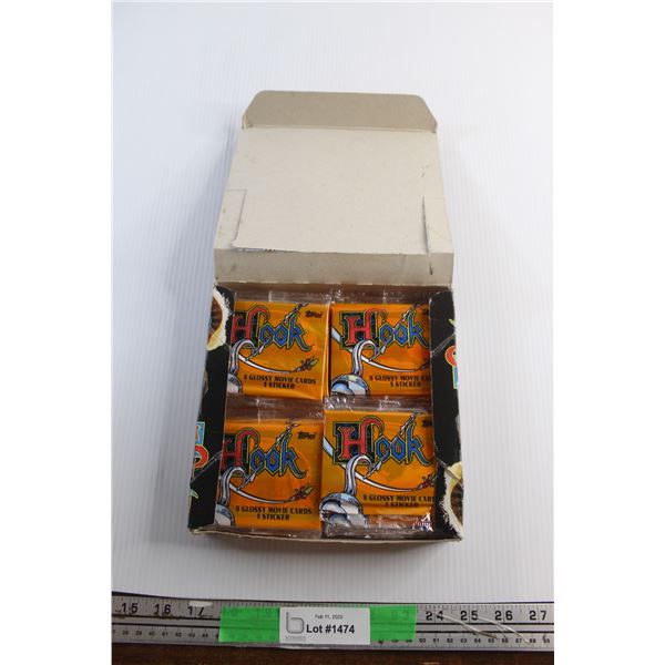 Topps Hook Super Glossy Movie Trading Cards/Stickers - Sealed