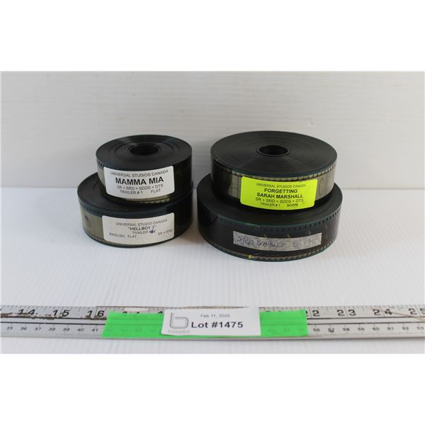 Movie Films - Mamma Mia, Forgetting Sarah Marshall and Hellboy 2