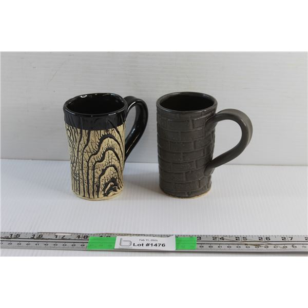 (2) Ceramic Coffee Mugs