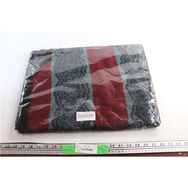 Patchwork Plum Scarf - Sealed