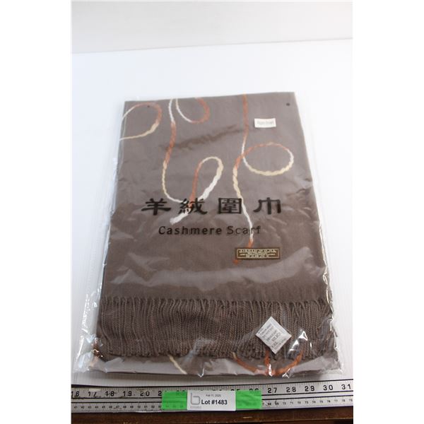 Aspen Brown 100% Virgin Wool Cashmere Scarf - Sealed