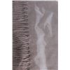 Image 2 : Aspen Brown 100% Virgin Wool Cashmere Scarf - Sealed