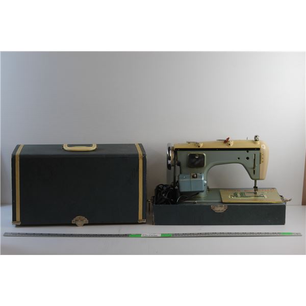 Vintage Leonard Super De Luxe Electric Sewing Machine - As Is