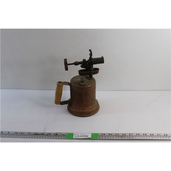 Vintage Copper Plated Kerosene Torch