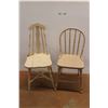 Image 1 : *(2) Wooden Chairs 36'' x 15'' x 15'' - CANNOT SHIP