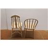 Image 6 : *(2) Wooden Chairs 36'' x 15'' x 15'' - CANNOT SHIP