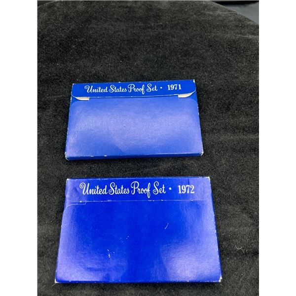 2 United States Proof Sets