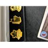 Image 4 : Team Canada Double Gold Champion Pins 2002 & Hockey Hall of Fame Medallions