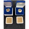 Image 1 : Two 1994 Royal Canadian Mint Remembrance Proof Dollars in Boxes