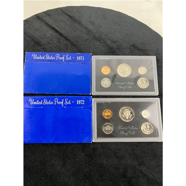 2 United States Proof Sets