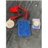 Image 1 : 2001 Year of The Volunteers Medallion & Expo '86 Official Medallion