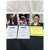 Image 1 : 3 Autographed Matt Damon Photographs
