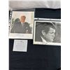Image 1 : 2 Autographed Photographs of Ted Kennedy