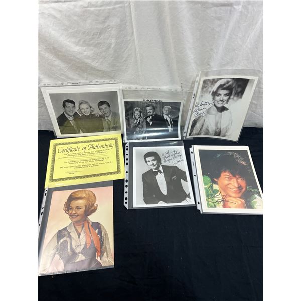 Assortment of Autographed Photographs