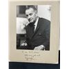 Image 1 : Autographed Picture of Former US President Lyndon Johnson