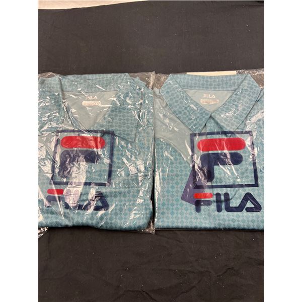 2 Mens Fila Golf Shirts (Helios 2)