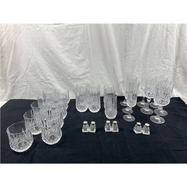Assorted Crystal Glassware