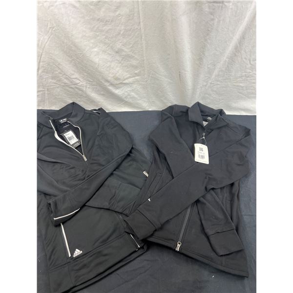 2 Women's Zip-Up Ladies Jackets With Logo's