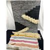 Image 1 : Woven Wall Hanging & Woven Throw