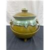 Image 1 : Unique Pottery Pot With Lid & Handle