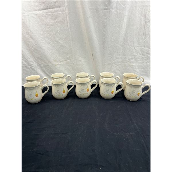 Ten International China Company Stoneware Mugs