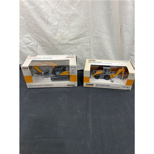 2 Die Cast Cast Construction Replicas