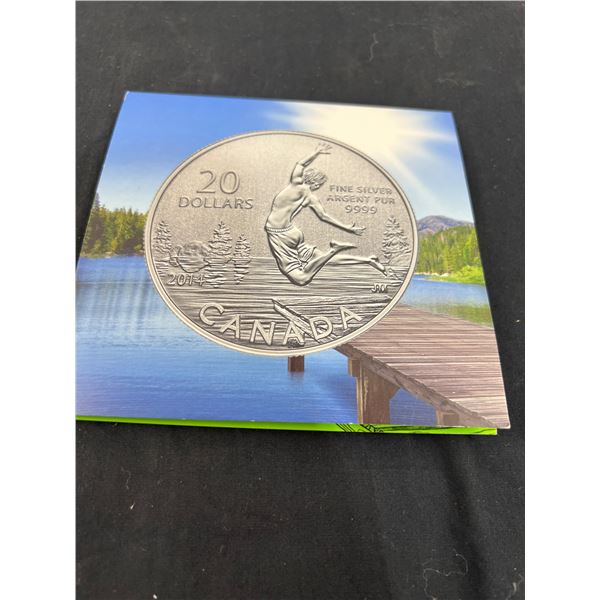 Royal Canadian Mint 2014 $20 Fine Silver Coin
